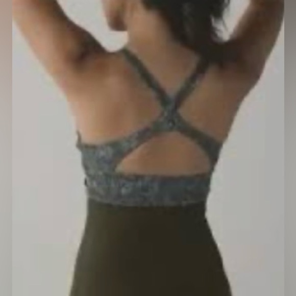 Lululemon Warp it up Tank - Olive Green - Picture 2 of 4